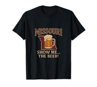Missouri Show Me the Beer Vintage Pub Sign T-Shirt
