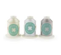 Missouri Star Polyester Thread Assortment - All Purpose Poly Thread for Sewing Supplies, Quilting, Embroidery - Multi Thread 40wt Pack, 1100 yds per Spool