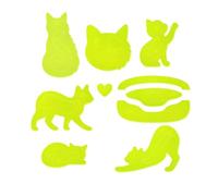 Missouri Star Purrfectly Yours Template Builder Set - Acrylic Cat Appliqué Quilt Templates with 17 Shapes for Quilting, Sewing & Craft Projects