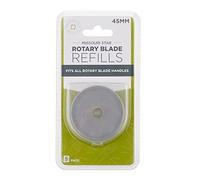 Missouri Star Universal Rotary Cutter Blades 45mm, 5 Pack | Super Sharp Replacement Blades, Fits All Rotary Cutter Handles | Fabric Trimmer Refill for Quilting and Sewing Projects