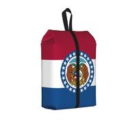 Missouri State Flag Water Resistant Travel Shoe Bag with Handle for Suitcase Sneakers Boots Gym 1 PC