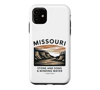 Missouri Stone and Song & Winding Water Vintage Landscape Case for iPhone 11