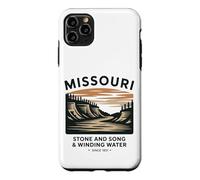 Missouri Stone and Song & Winding Water Vintage Landscape Case for iPhone 11 Pro Max