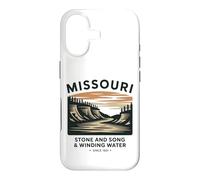 Missouri Stone and Song & Winding Water Vintage Landscape Case for iPhone 17