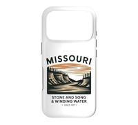 Missouri Stone and Song & Winding Water Vintage Landscape Case for iPhone 17 Pro