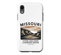 Missouri Stone and Song & Winding Water Vintage Landscape Case for iPhone XR
