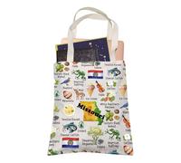 Missouri Tote Bag Show-Me State Vacation Lover Reusable Shopping Bag MO Travel Gift for BFF Mom Dad (Missouri-S)