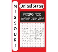 Missouri US Word Search Puzzle Book: The Ultimate Word Search Book for Adults, Seniors, and Teens | Large Print Edition | Brain Training Adventure: 50 Exciting Puzzles!
