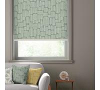 MissPrint Little Trees English Grey-Roller Blind