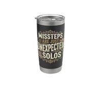 Missteps are Just Unexpected Solos Line Dance Country Music Stainless Steel Insulated Tumbler