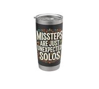 Missteps are Just Unexpected Solos Line Dance Country Music Stainless Steel Insulated Tumbler