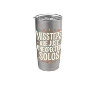 Missteps are Just Unexpected Solos Line Dance Country Music Stainless Steel Insulated Tumbler
