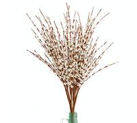 Misswarm Artificial Flowers 29" Long Jasmine for Wedding Home Office Party Hotel Restaurant Patio Yard Decoration White