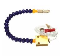 Mist Coolant Spray System for CNC Lathe and Milling Machine, 8mm Air Inlet, Atomized Lubrication & Debris Blowing, 350mm Metal-ABS Pipe