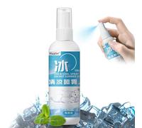 Mist Cooling Spray, Natural Mint Spray, Cooling Face Spray, Cooling Spray for Hot Season, Summer Body Cooling Spray for Summer Outings, 100ml