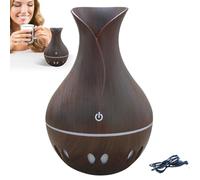Mist Diffuser Essential Oil Diffuser, 130ml Aromatherapy with 7 Colour Lights and Waterless Auto-Off Mute Non Slip Electric, Style 2