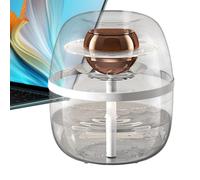 Mist Humidifier | Desk Air Moisturizer Diffuser | Large Capacity Small Table Top Night Light Humidifier for Home Bedroom Living Room