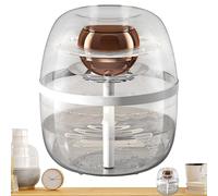 Mist Humidifier | Desk Air Moisturizer Diffuser | Large Capacity Small Table Top Night Light Humidifier for Home Bedroom Living Room
