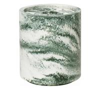 Mist round swab box with lid Green one size