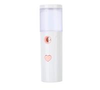 Mist Spray Bottle, USB Rechargeable Handheld Portable Nano Spray 30ml Nano Face Face Hydration Sprayer (White)