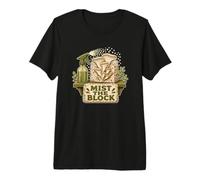 Mist THE Block Oyster Mushroom Home Cultivation Premium T-Shirt