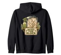 MIST THE BLOCK Oyster Mushroom Home Cultivation Zip Hoodie