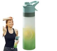 Mist Water Bottle - Leak Proof Sports Flask, BPA Free Spray Cup | Lightweight Hydration Container, Lightweight Reusable Container, Cooling Beverage Solution for Outdoor Cycling Hiking Gym