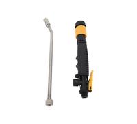 Mist Watering Wand G3/4 Internal Thread Stainless Steel Plastic Non Slip Press Type Spray Wand for Lawn and Garden
