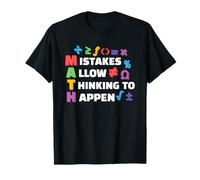 Mistakes Allow Thinking to Happen Math Teacher For Teachers T-Shirt