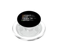Mistakes Allow Thinking To Happen Math Teacher Mathematician PopSockets PopGrip for MagSafe