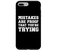 Mistakes Are Proof That You're Trying Growth Mindset Vintage Case for iPhone 7 Plus/8 Plus