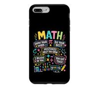 Mistakes Help You Grow Math Teacher Back To School Classroom Case for iPhone 7 Plus/8 Plus