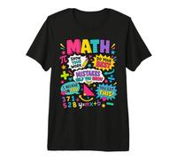 Mistakes Help You Grow Math Teacher Back to School Classroom Premium T-Shirt