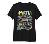 Mistakes Help You Grow Math Teacher Back to School Classroom Premium T-Shirt