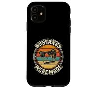 Mistakes Were Made Funny Golf Cart Retro Golfer Golfing Case for iPhone 11