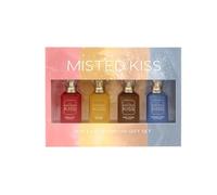 Misted Kiss Mini EDP Gift Set 4pk - With Four Beautiful Scents To Explore, It's A Lovely Gift Or An Everyday Indulgence - Fragrances: Raw Honey, Cream Cloud, Burnt Caramel, Banana Sugar