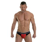 Mister B URBAN Manhattan Jockstrap, X-Large, Red/Black