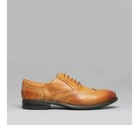 Mister Carlo MONTY II Mens Leather Brogue Lace Ups Tan - UK 7