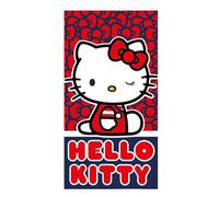 MISTER LICENSE COMPANY, S.L. Kids Hello Kitty Beach Towel 70 x 140 cm | Polyester | Children's Soft Quick Dry Bath Swim Towel | Girls Cartoon Towel
