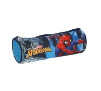 MISTER LICENSE COMPANY, S.L. Spiderman Pencil Case, Cylindrical Shape, Blue and Red Stationery Case Character Theme