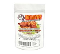 MISTER MARINADE Hot N Spicy Meat Glaze Marinade & BBQ Rub 200g, A Blend of Aromatic Spices with a Tangy Tomato & Chilli Kick Great with Wings