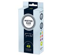 Mister Size 49mm Natural Feel Condoms - 10 Pack