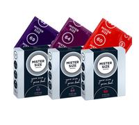 Mister Size Large Condoms Sampler 3 x 3 Pack
