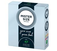 Mister Size Thin Condom - 47mm (Pack of 3)