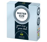 Mister Size Passion & Love Condoms Pure Feel 49 mm - Size S