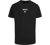 Mister Tee Men's Absolutely Not Tee T-Shirt, Black, XXL