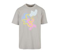 Mister Tee Abstract Oversize T-Shirt Top Shirt Print Art Cotton