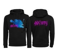 Mister Tee Anxiety Hoodie Men Hooded Sweatshirt Pullover Hood Anglerfish Horror