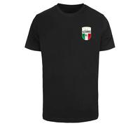 Mister Tee Azurro Italia Crest Short Sleeve T-shirt