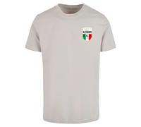 Mister Tee Azurro Italia Crest Short Sleeve T-shirt